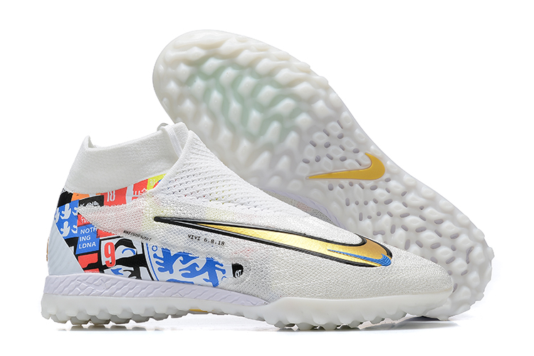 Nike Phantom GX Elite DF Link TF blanco